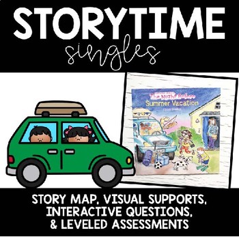 Preview of STORY TIME SINGLES: The Night Before Summer Vacation