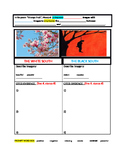 STRANGE FRUIT JUXTAPOSITION WORKSHEET