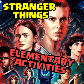 Preview of STRANGER THINGS ALL SEASONS WORKSHEET │ ELEMENTARY GRAMMAR (A1) ACTIVITIES 2022