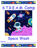 STREAM STEAM STEM Journal Space Themed Task