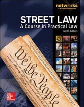 Preview of STREET LAW: A COURSE IN PRACTICAL LAW:CHAPTER 1: WHAT IS LAW QUESTIONS WITH TEST