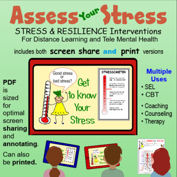 Preview of STRESS & RESILIENCE: Interventions for Distance Learning and TeleHealth