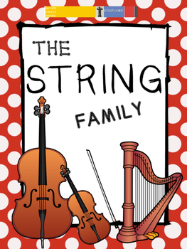 Preview of STRING FAMILY ACTIVITIES