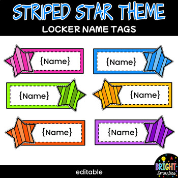 Gone Fishing Editable Cubby Name Tags