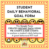 STUDENT DAILY BEHAVIORAL GOAL GOOGLE FORM: Collect Instant