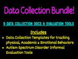 STUDENT DATA COLLECTION BUNDLE!  9 Different Resources/Tem