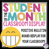 Student of the Month or Week - Class Bulletin Board Recogn