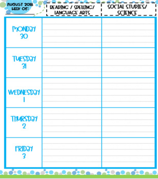 STUDENT PLANNER 2019-2020 - COLORFUL & EDITABLE! UPDATED EVERY YEAR FOR ...