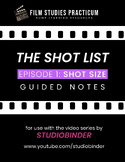 STUDIOBINDER'S "THE SHOT LIST" Episode 1: Shot Size // Gui