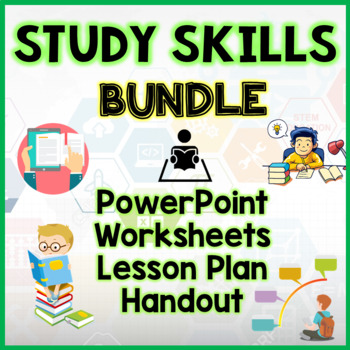 Preview of STUDY SKILLS COMPLETE LESSON BUNDLE