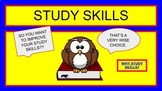 STUDY SKILLS - MIDDLE SCHOOL INTERACTIVE UNIT