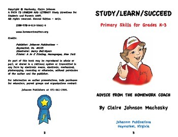 Preview of STUDY*LEARN*SUCCEED