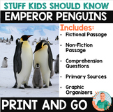 STUFF Kids Should Know - Emperor Penguins - Mini Study for