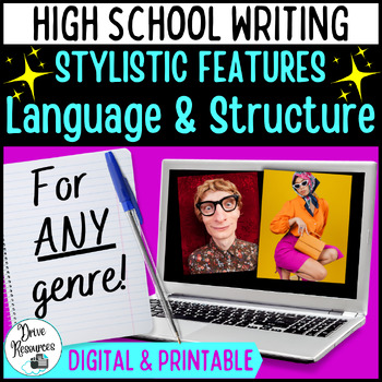 Preview of STYLE CONVENTIONS for reading and writing - Language and Structure