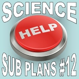 SUB PLANS 12 - METEOROLOGY & WEATHER MAPS (Science / No Prep)