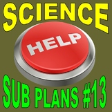 SUB PLANS 13 - DINOSAURS (Science / Fossils / Vocabulary /
