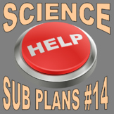 SUB PLANS 14 - FOSSILS (Science / Dinosaurs / No Prep / Vo