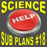 SUB PLANS 18 - EXTINCT ANIMALS (Science / Biology / Zoolog