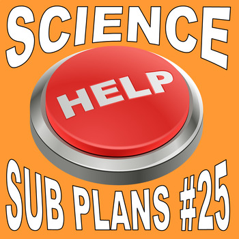 Preview of SUB PLANS 25 - SPORTS (Science/ Health / PE / ELA / No Prep)