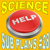 SUB PLANS 28 - HUMAN BODY SYSTEMS (Science / Biology / Hea