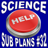 SUB PLANS 32 - SPACE TECHNOLOGY (NASA / STEM / Science / No Prep)