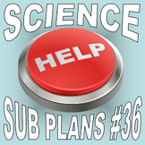 SUB PLANS 36 - WEATHER & TEMPERATURE (Science / Math / Dat