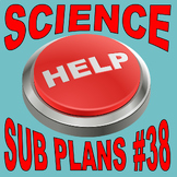 SUB PLANS 38 - SCIENCE VOCABULARY (ELA / Puzzles / Reading