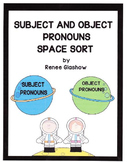 SUBJECT AND OBJECT PRONOUNS SPACE SORT