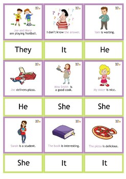 SUBJECT PRONOUNS- GAME by Let's Study | TPT