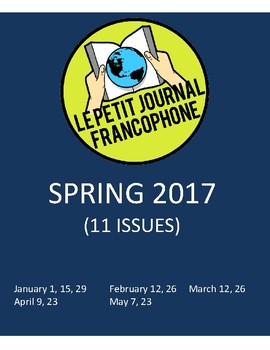 Preview of BUNDLE: Biweekly news summaries for French students; SPRING 2017