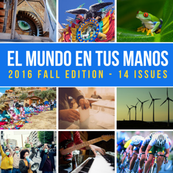 Preview of SUBSCRIPTION: Weekly news summaries for Spanish students; FALL 2016