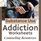 SUBSTANCE ABUSE Worksheets for Addiction Counseling : Drug