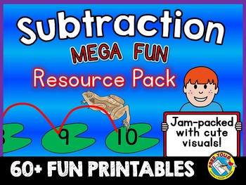 SUBTRACTION WORKSHEETS KINDERGARTEN (SUBTRACT WITHIN 10 AND 20) | TpT