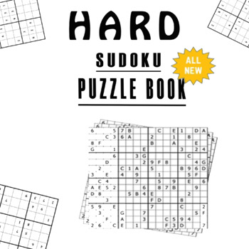 Hard Sudoku Puzzles and Solution: suduko lover - Sudoku Hard difficulty for  Senior, mom, dad Large Print ( Sudoku Brain Games Puzzles Book Large Print  (Large Print / Paperback)