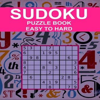 Preview of SUDOKO Puzzle Books for Kids & Adults : 100 Puzzles 9x9 SUDOKU With Solutions