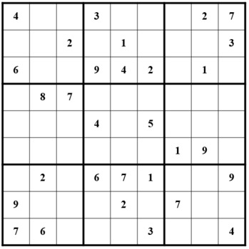 Sudoku Puzzle Book for Adults Large Print - 100+ Sudoku Puzzles 9x9 Hard  Level with Full Solutions - 2023 Sudoku Game with 36-pt Font Size & One