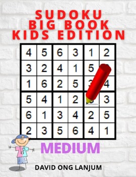 Preview of SUDOKU 6X6 MEDIUM LEVEL 10 SETS WITH SOLUTIONS