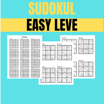 Preview of SUDOKU EASY LEVEL
