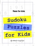 SUDOKU For Kids - Sudoku Game Book For Kids - Printable Su