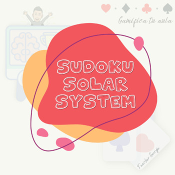 the solar system words cute font
