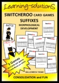 SUFFIXES - SWITCHEROO Card Game (5 Sets) - HALLOWEEN Theme