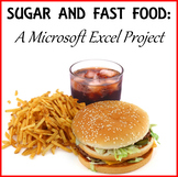 SUGAR AND FAST FOOD: A MICROSOFT EXCEL PROJECT