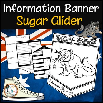 Preview of SUGAR GLIDER  Information Report Banner - Australian Animals
