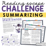 Summarizing a Text Presentation & Escape Room Reading Chal