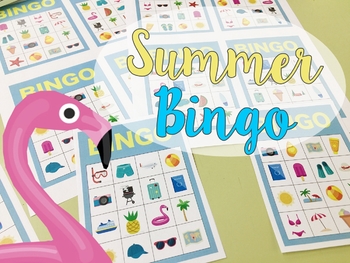 Preview of SUMMER BINGO