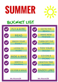 SUMMER BUCKET LIST