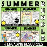 SUMMER BUNDLE 4 ENGAGING RESOURCES WRITING CRAFT BULLETIN 