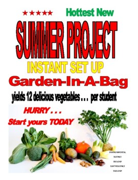Preview of GARDEN IN A BAG  ENVIRONMENTAL SCIENCE   BIOLOGY LAB ACTIVITY