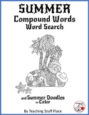 SUMMER COMPOUND WORDS ... Word Search Grades 3-4-5