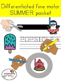 Occupational therapy SUMMER FINE MOTOR & VISUAL MOTOR PACK